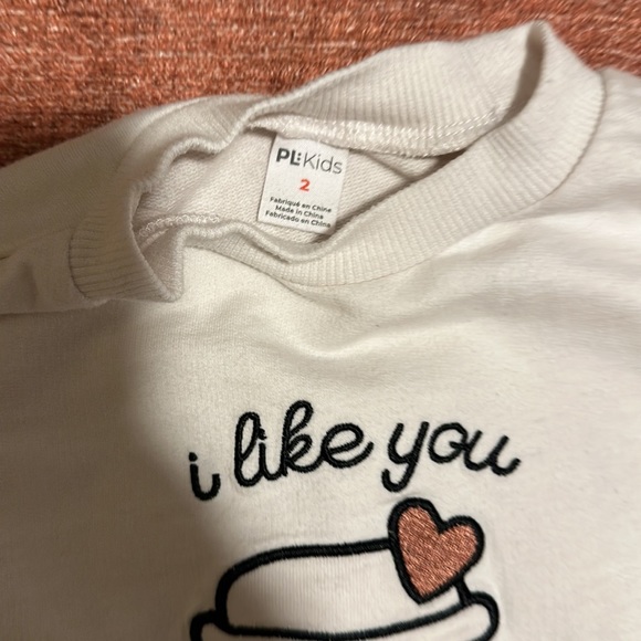 Toddler size 2 fall sweatshirt dress - Picture 2 of 2